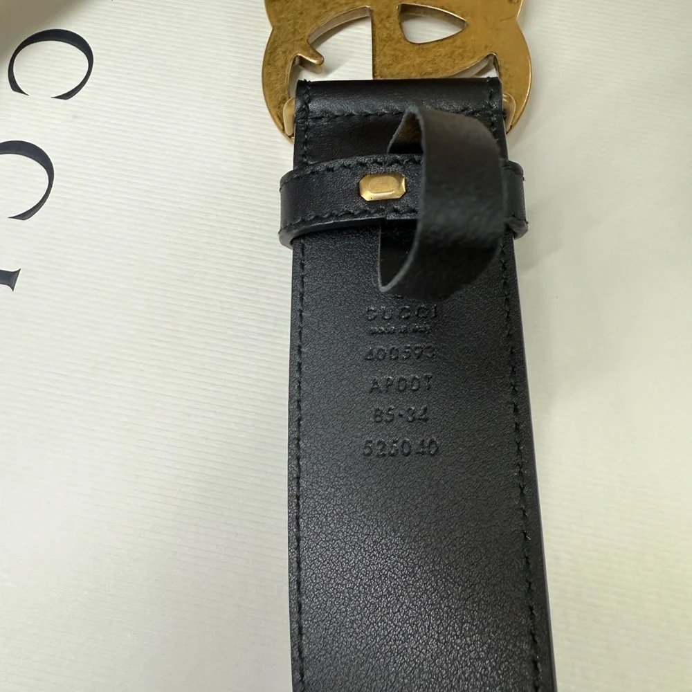 Gucci GG Marmont wide belt size 85 - Picture 3 of 7